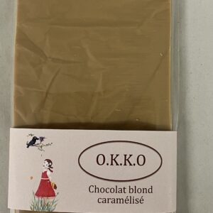Chocolat blond caramélisé