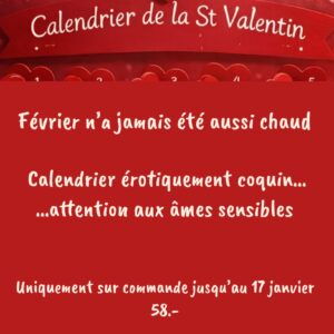 Calendrier érotiquement coquin