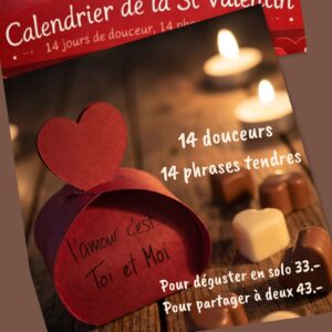 Calendrier de la St-Valentin
